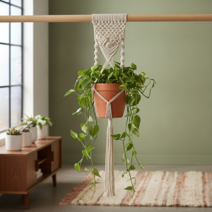 Handmade Macrame Plant Hanger