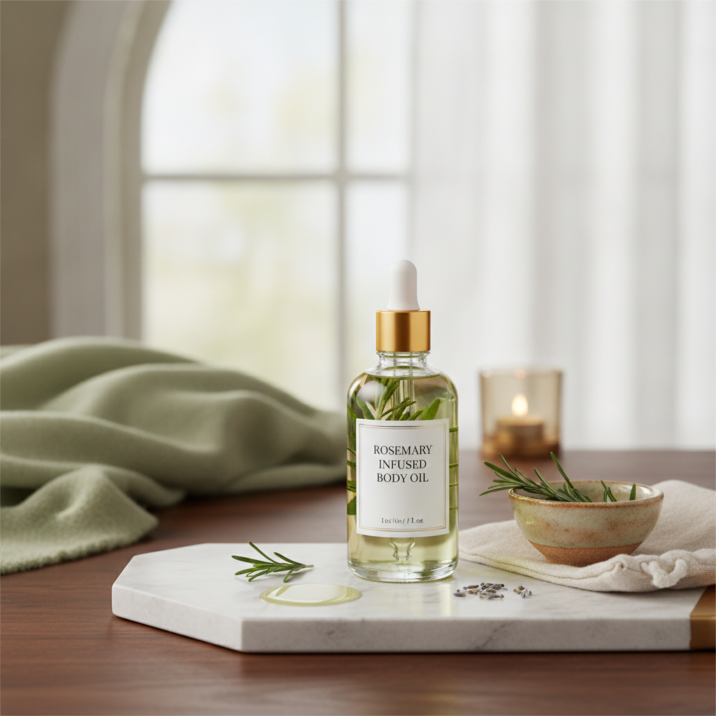 Rosemary Infused Body Oil